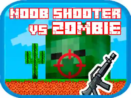 Žaidimas Noob shooter vs Zombie internete