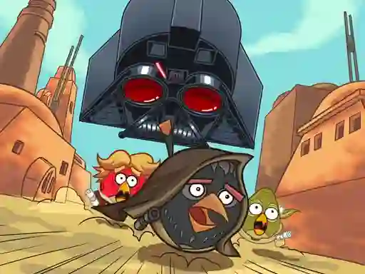 Žaidimas Angry Birds Star Wars Coloring internete
