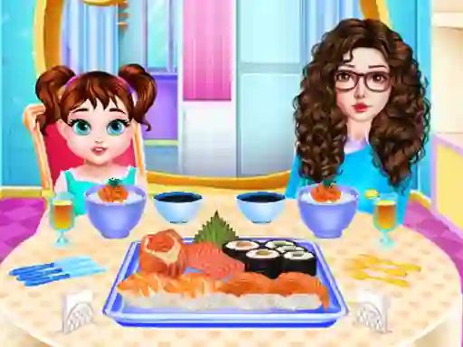 Žaidimas Baby Taylor Sushi Cooking internete
