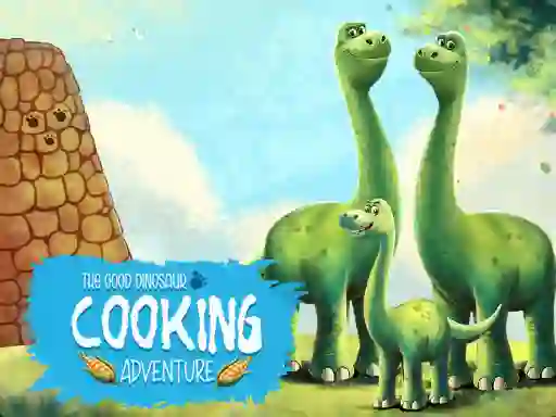 Žaidimas The Good Dinosaur Cooking Adventure internete