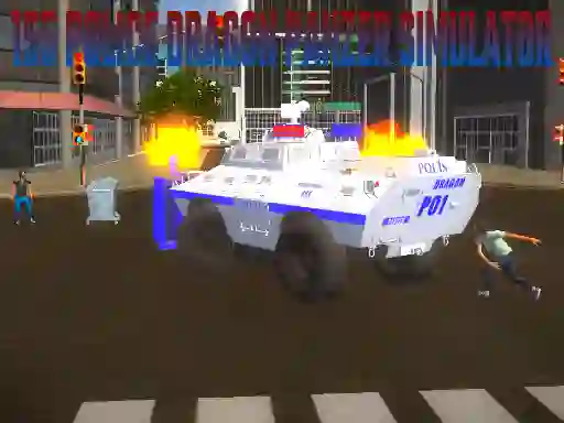 Žaidimas 155 Police Dragon Panzer Simulator internete