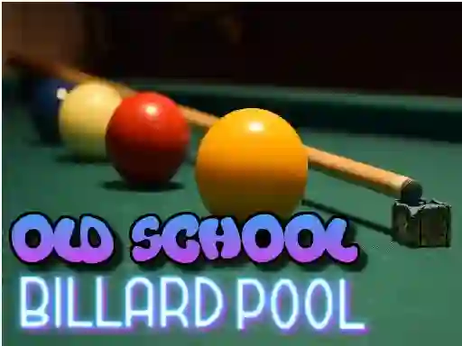 Žaidimas Old School Billard Pool internete