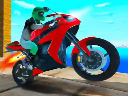 Žaidimas Port Bike Stunt internete