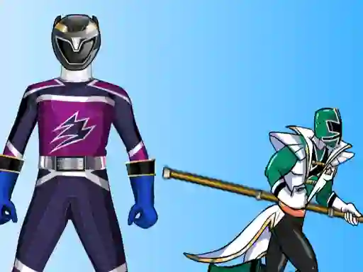 Žaidimas Power Rangers Dressup internete