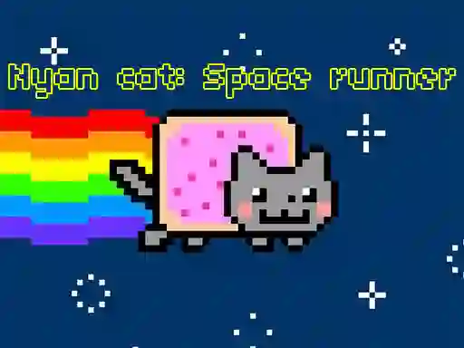 Žaidimas Nyan Cat: Space runner internete