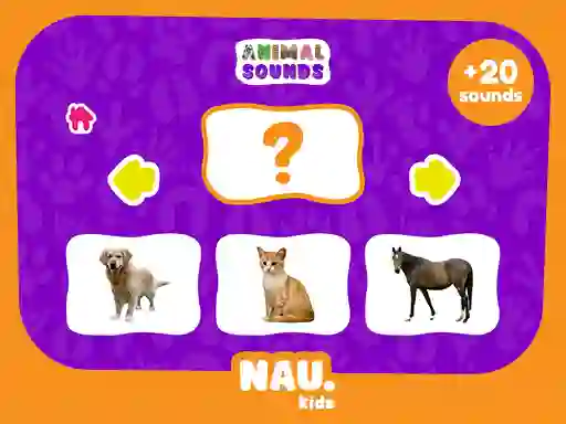 Žaidimas Animal Sounds internete
