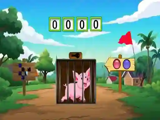 Žaidimas G2M Piglet Escape internete