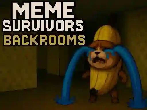 Žaidimas Meme Survivors: Backrooms internete