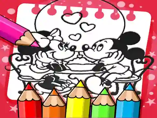 Žaidimas Mickey Mouse Coloring Book internete