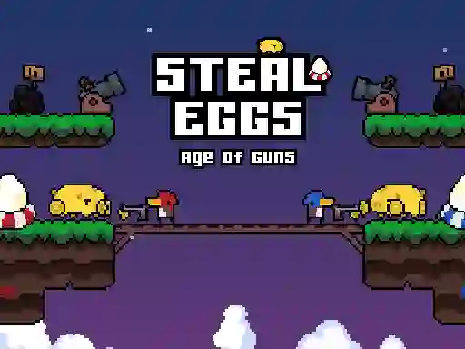 Žaidimas Steal Eggs Age of Guns internete