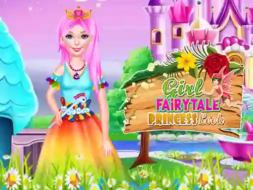 Žaidimas Girl Fairytale Princess Look internete