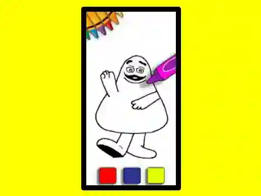 Žaidimas Grimace Coloring Book internete