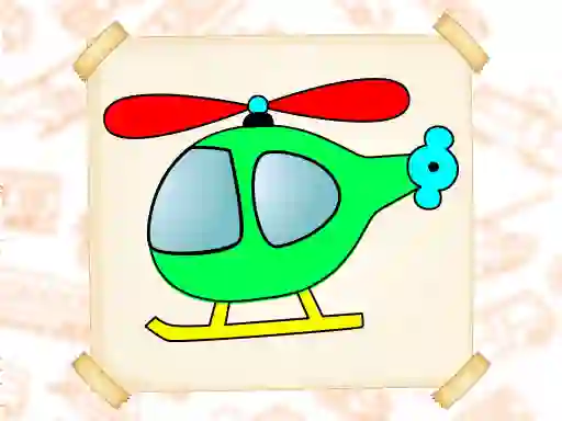 Žaidimas Coloring Book Vehicles internete