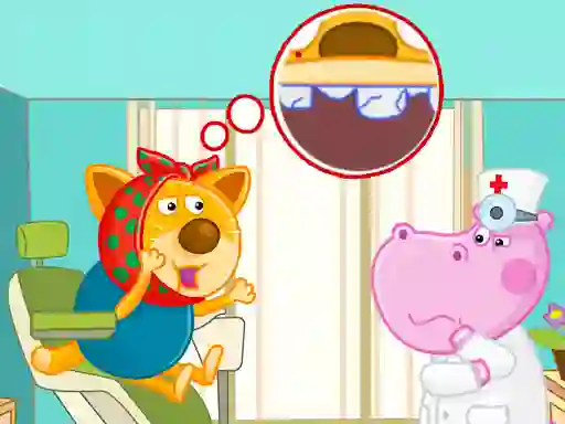 Žaidimas Hippo Dentist internete