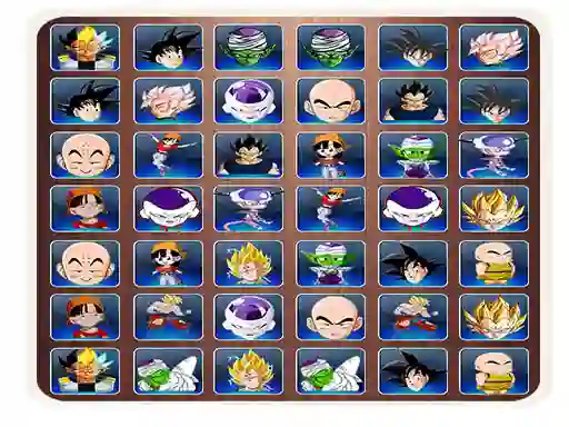 Žaidimas ?Find The Dragon Ball Z Face internete
