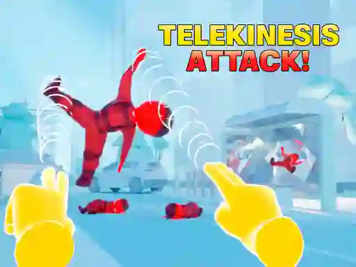 Žaidimas Telekinesis Attack internete