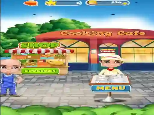 Žaidimas Cooking Cafe internete