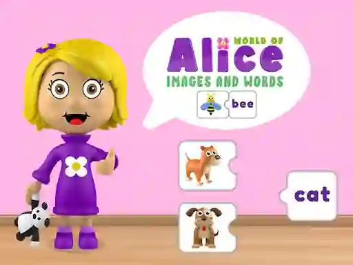 Žaidimas World of Alice Images and Words internete