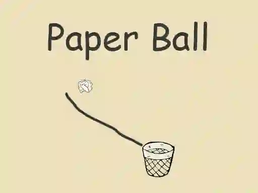 Žaidimas Paper Ball internete