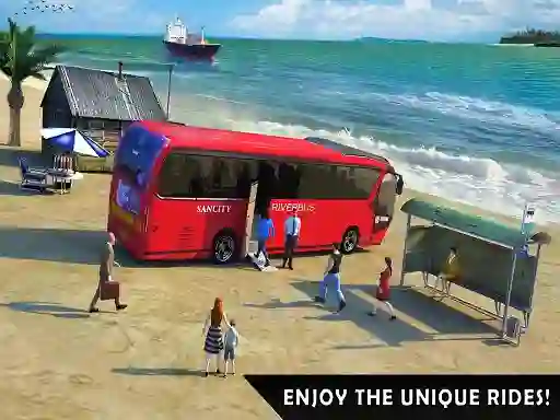 Žaidimas Floating water surface bus internete