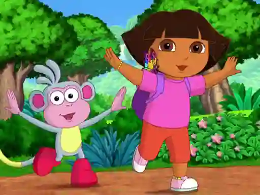 Žaidimas Dora The Explorer Coloring internete