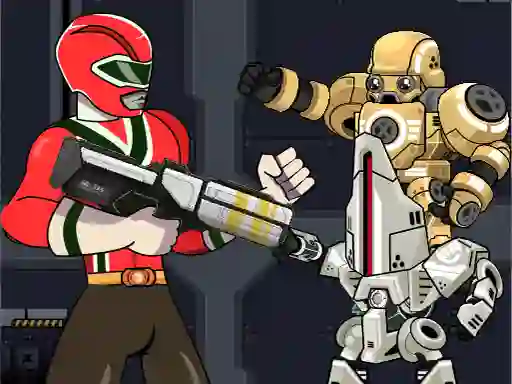 Žaidimas Power Rangers War Machine internete
