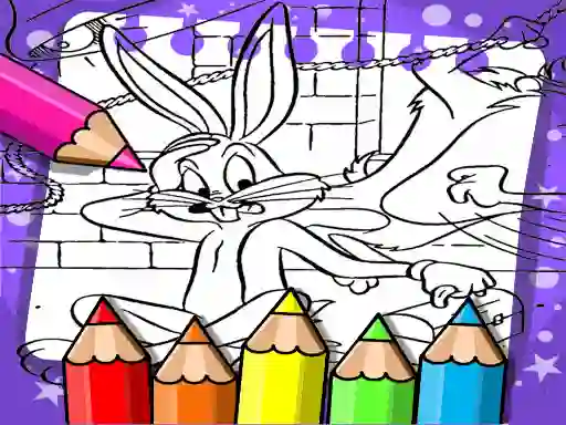 Žaidimas Bugs Bunny Coloring Book internete