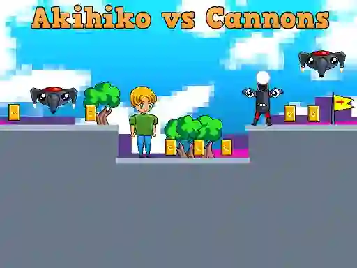 Žaidimas Akihiko vs Cannons internete