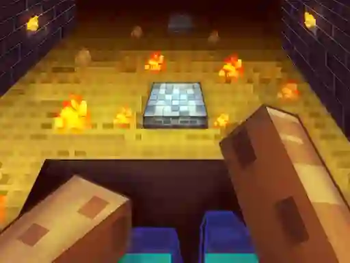 Žaidimas Parkour in the cave 3D internete