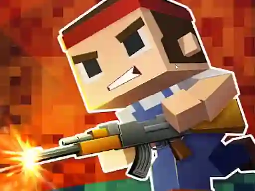 Žaidimas Blocky Shooting Swat Multiplayer internete