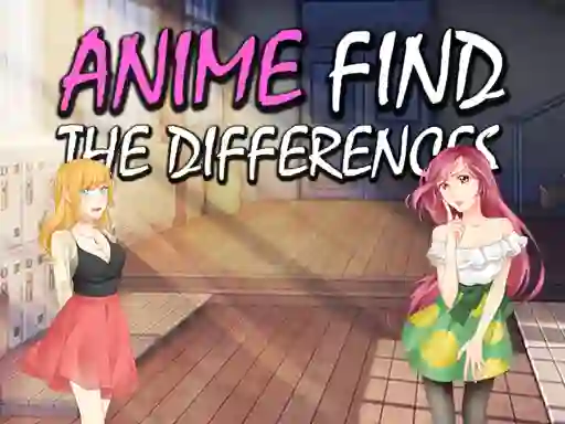 Žaidimas Anime Find The Differences internete