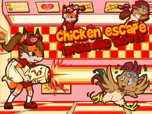 Žaidimas Chicken Escape Tricks and moves internete