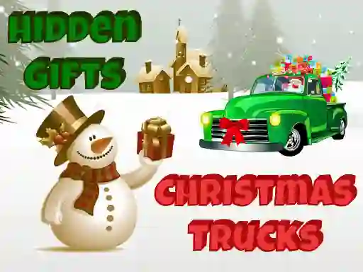 Žaidimas Christmas Trucks Hidden Gifts internete