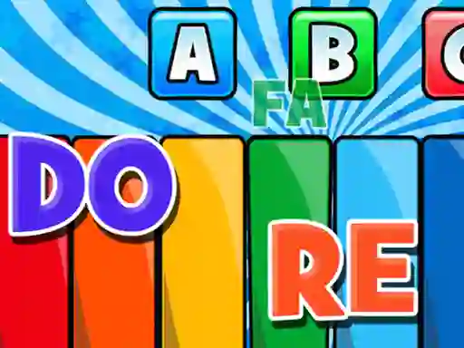 Žaidimas Do Re Mi Piano For Kids internete