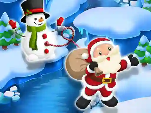 Žaidimas Santa SnowMan Jump internete