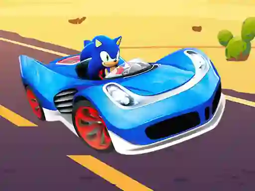 Žaidimas Sonic Racing Jigsaw internete