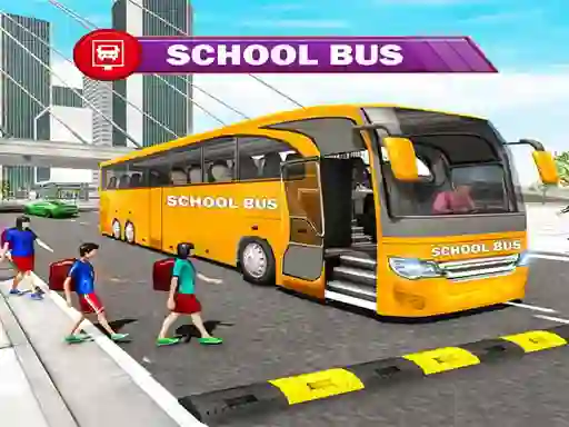 Žaidimas School Bus Simulator internete