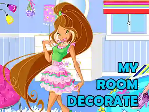 Žaidimas Winx Room Decorate internete