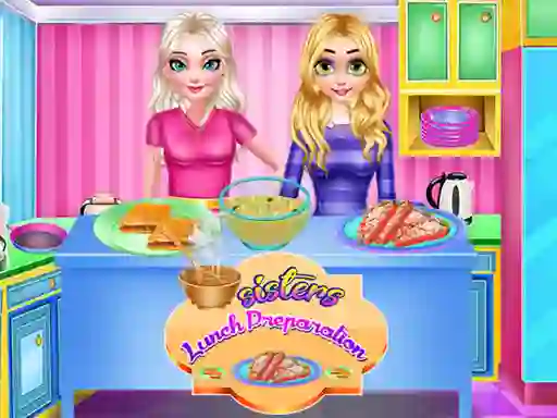 Žaidimas Sisters Lunch Preparation internete