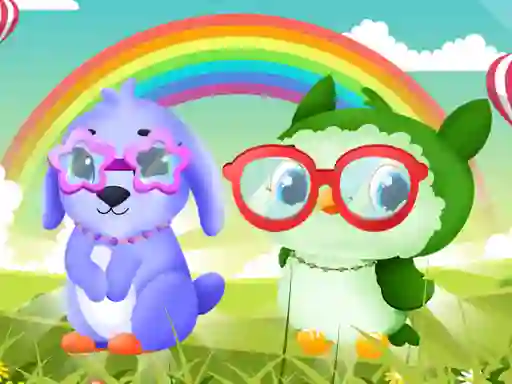 Žaidimas Owl and Rabbit Fashion internete