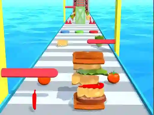 Žaidimas Sandwich Rush internete