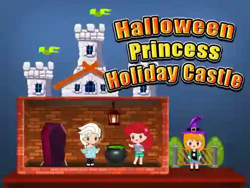 Žaidimas Halloween Princess Holiday Castle internete