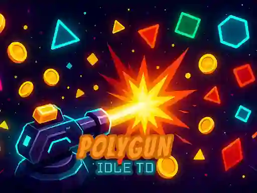 Žaidimas PolyGun: Idle TD internete