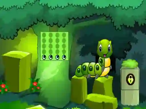 Žaidimas Caterpillar Forest Escape internete