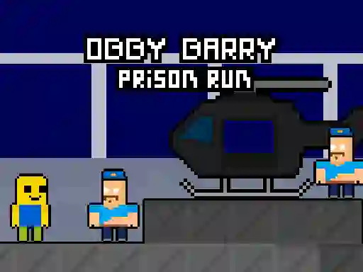 Žaidimas Obby Barry Prison Run internete