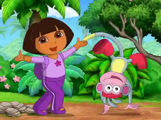 Žaidimas Find 7 Differences Dora internete
