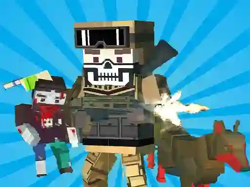 Žaidimas Crazy Pixel Apocalypse 9 internete