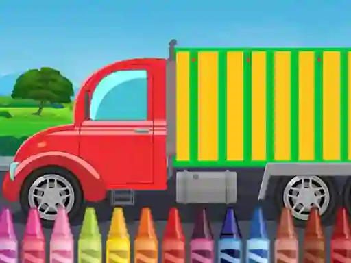 Žaidimas Truck Coloring internete