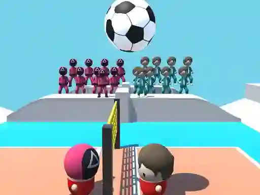 Žaidimas Volley Squid Gamer internete