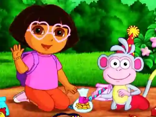 Žaidimas Dora Kids Puzzles internete